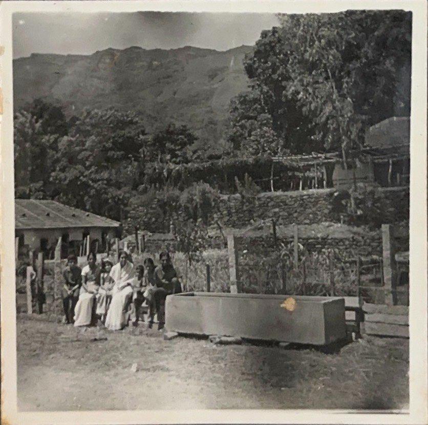 This picture is of my ancestors sitting in my estate 